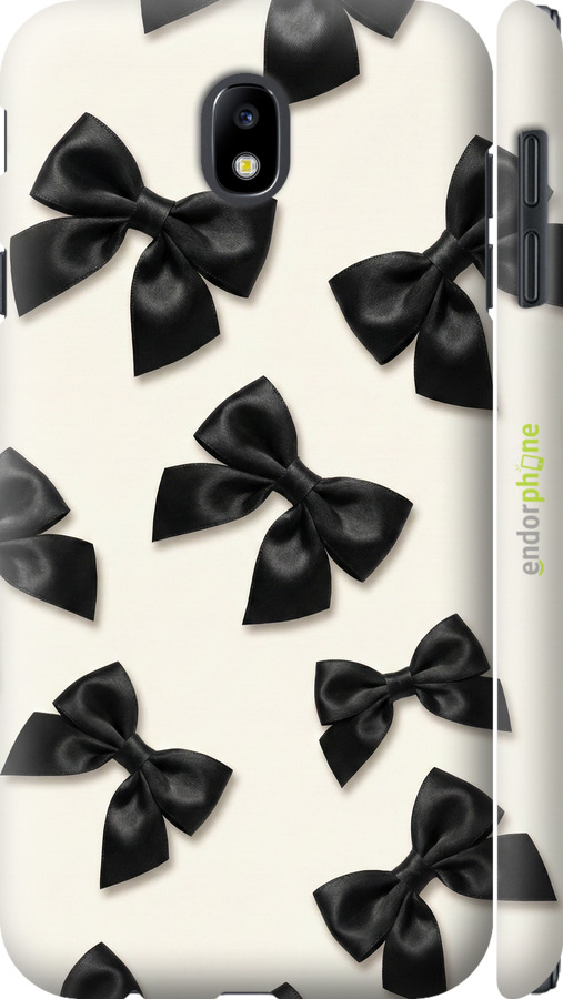 3D пластиковий матовий чехол Dark Coquette для Samsung Galaxy J7 J730 (2017) - 6765m-786 изображение 