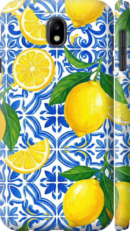 3D пластиковий матовий чехол Grocery Girl Italian Summer для Samsung Galaxy J7 J730 (2017) - 6766m-786 изображение 