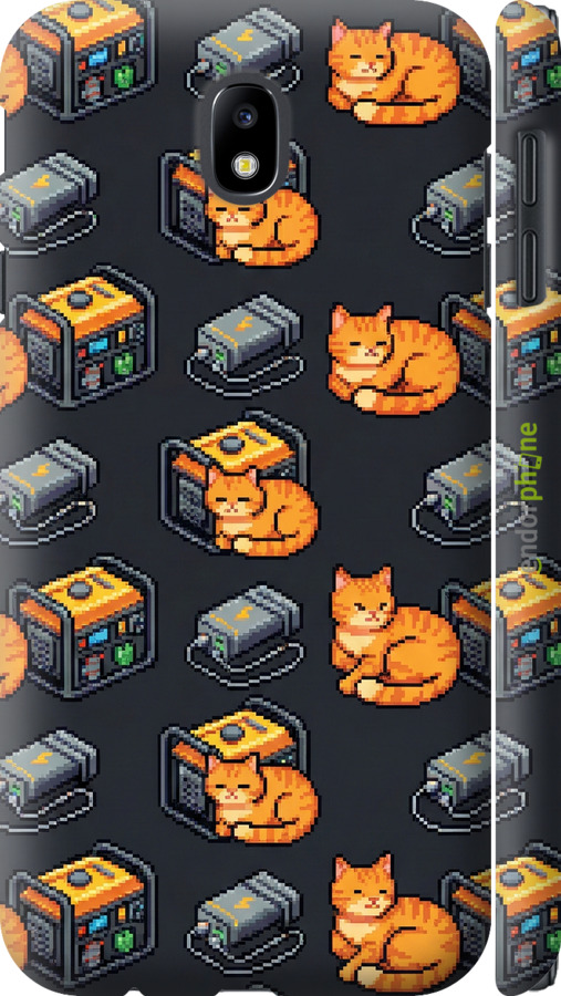 3D пластиковый матовый чехол Autonomous Zone для Samsung Galaxy J7 J730 (2017) - 6771m-786 изображение 