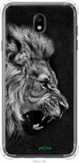 Силикон с усиленными углами чехол Лев для Samsung Galaxy J7 J730 (2017) - 1080sp-786 изображение 