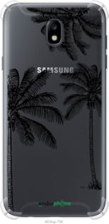 Силіконовий протиударний с посиленими кутами чехол Пальми1 для Samsung Galaxy J7 J730 (2017) - 4634sp-786 изображение 