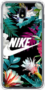 Силіконовий протиударний с посиленими кутами чехол Nike для Samsung Galaxy J7 J730 (2017) - 6378sp-786 изображение 