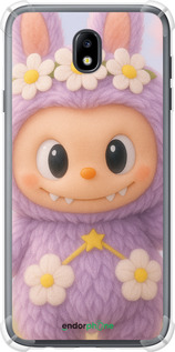Силіконовий протиударний с посиленими кутами чехол Лабубу 1 для Samsung Galaxy J7 J730 (2017) - 6709sp-786 изображение 