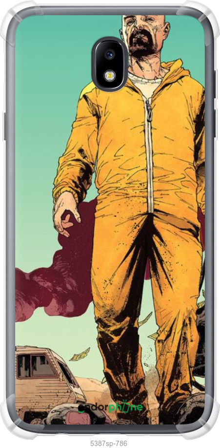 Силикон с усиленными углами чехол № 5387 для Samsung Galaxy J7 J730 (2017) - 5387sp-786 изображение 