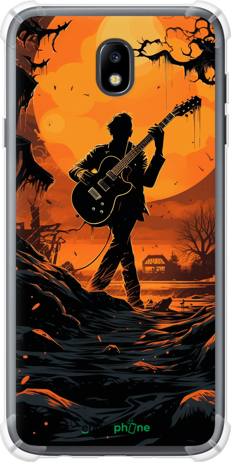 Силикон с усиленными углами чехол Чехол для телефона для Samsung Galaxy J7 J730 (2017) - 5958sp-786 изображение 