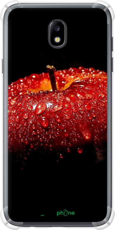 Силикон с усиленными углами чехол Яблоко для Samsung Galaxy J7 J730 (2017) - 6022sp-786 изображение 