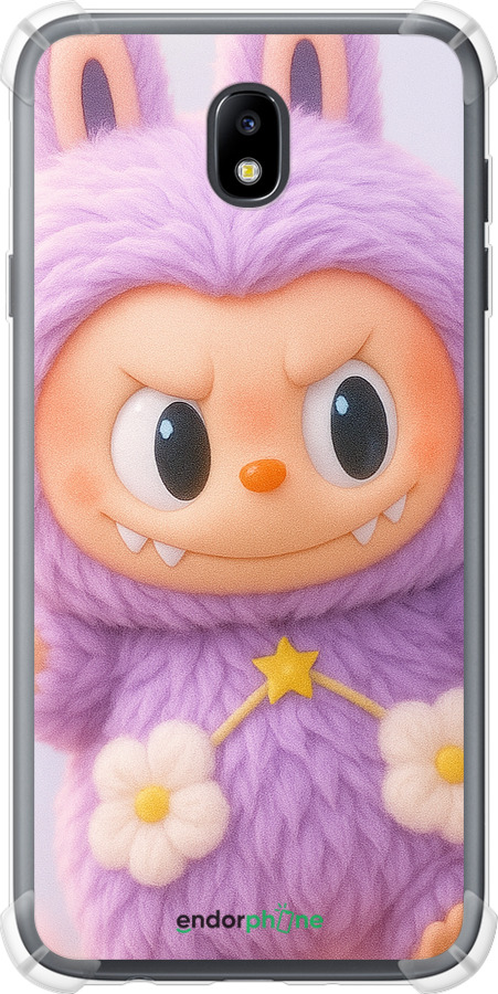 Силіконовий протиударний с посиленими кутами чехол Лабубу для Samsung Galaxy J7 J730 (2017) - 6708sp-786 изображение 