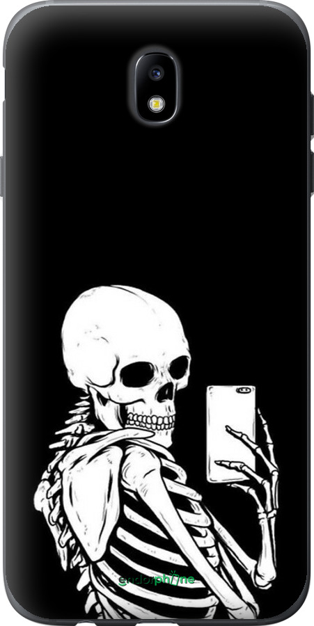 2D пластиковый чехол Скелет делает Selfie для Samsung Galaxy J7 J730 (2017) - 6535t-786 изображение 