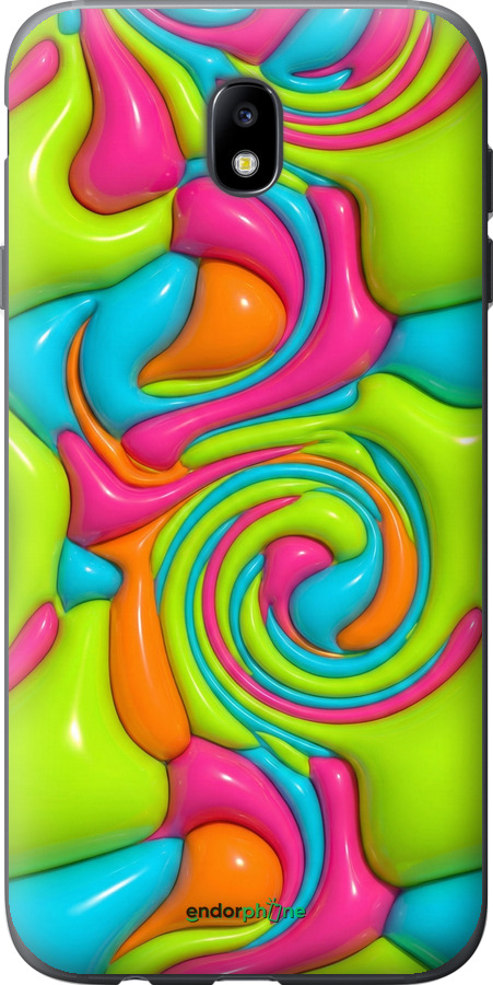 Силиконовый чехол Y2K Jelly Dream для Samsung Galaxy J7 J730 (2017) - 6780u-786 изображение 