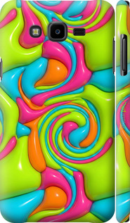 3D пластиковый матовый чехол Y2K Jelly Dream для Samsung Galaxy J7 Neo J701F - 6780m-1402 изображение 