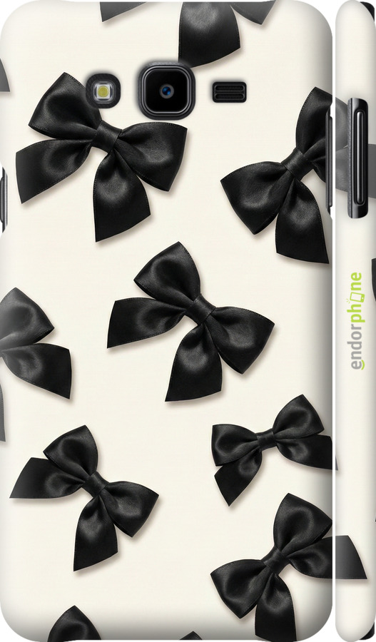 3D пластиковый матовый чехол Dark Coquette для Samsung Galaxy J7 Neo J701F - 6765m-1402 изображение 