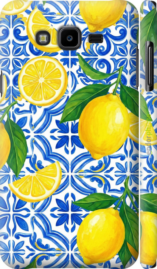 3D пластиковий матовий чехол Grocery Girl Italian Summer для Samsung Galaxy J7 Neo J701F - 6766m-1402 изображение 