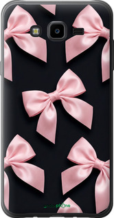 2D пластиковый чехол Coquette Ribbons Dark Coquette для Samsung Galaxy J7 Neo J701F - 6767t-1402 изображение 