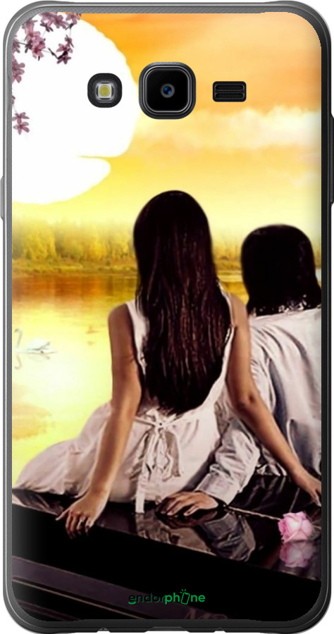 2D пластиковий чехол Sunset для Samsung Galaxy J7 Neo J701F - 6607t-1402 изображение 
