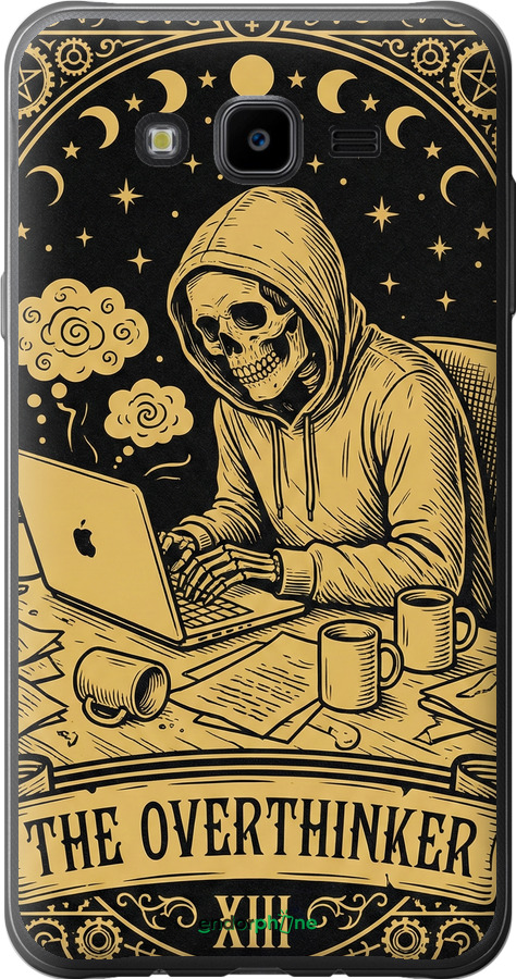 Силиконовый чехол The Overthinker для Samsung Galaxy J7 Neo J701F - 6774u-1402 изображение 