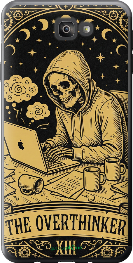 Силиконовый чехол The Overthinker для Samsung Galaxy J7 Prime - 6774u-610 изображение 