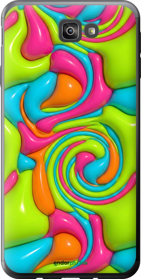 Силиконовый чехол Y2K Jelly Dream для Samsung Galaxy J7 Prime - 6780u-610 изображение 