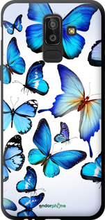 TPU чехол Бабочки для Samsung Galaxy J8 2018 - 6023b-1511 изображение 