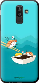 TPU чехол Суши для Samsung Galaxy J8 2018 - 6354b-1511 изображение 