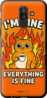 TPU чохол 'Funny Cat' для Samsung Galaxy J8 2018 зображення 5