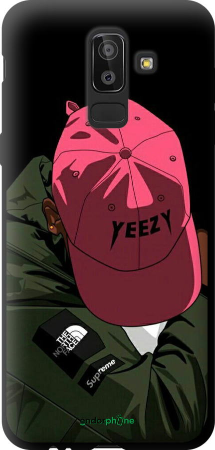TPU чехол logo de yeezy для Samsung Galaxy J8 2018 - 3995b-1511 изображение 