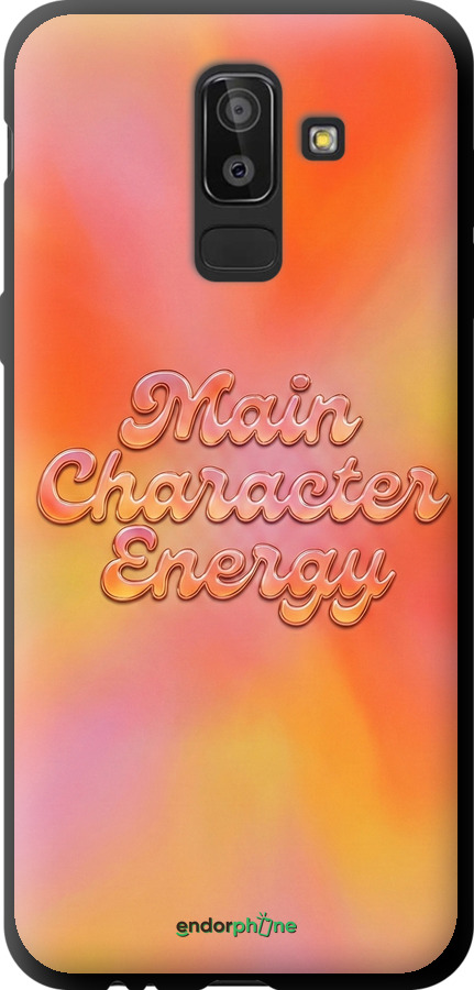 TPU чехол Aura Gradient Main Character Energy Aesthetic Y2K для Samsung Galaxy J8 2018 - 6783b-1511 изображение 