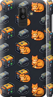 3D пластиковый матовый чехол Autonomous Zone для Samsung Galaxy J8 2018 - 6771m-1511 изображение 