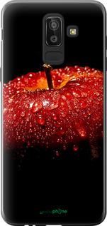 Силиконовый чехол Яблоко для Samsung Galaxy J8 2018 - 6022u-1511 изображение 
