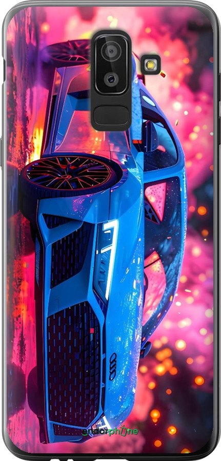Силіконовий чехол Ауди для Samsung Galaxy J8 2018 - 6286u-1511 изображение 