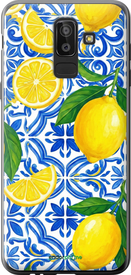 Силиконовый чехол Grocery Girl Italian Summer для Samsung Galaxy J8 2018 - 6766u-1511 изображение 