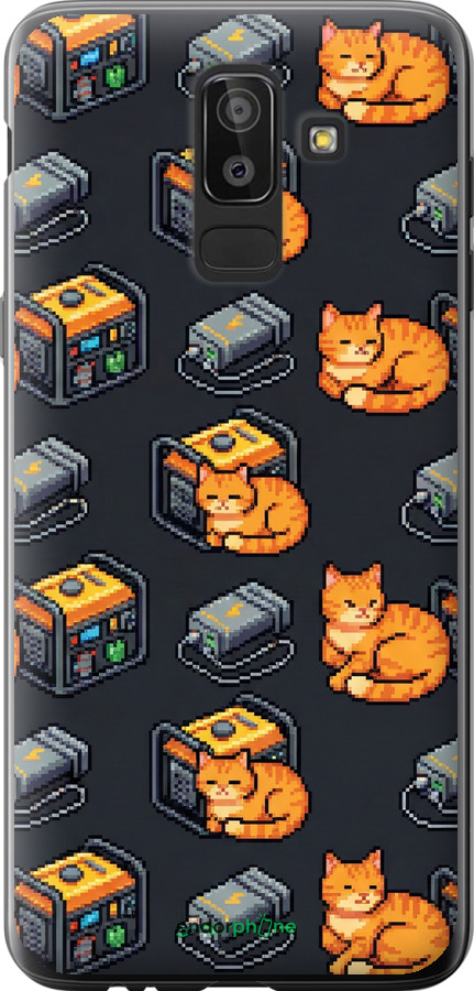 Силиконовый чехол Autonomous Zone для Samsung Galaxy J8 2018 - 6771u-1511 изображение 