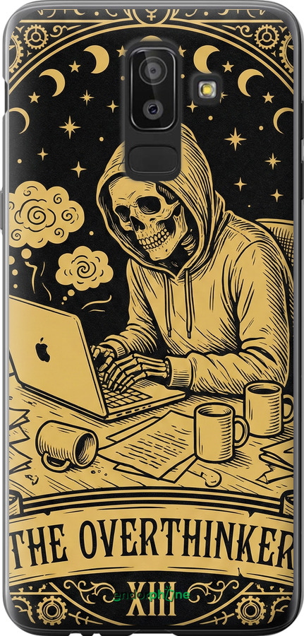 Силиконовый чехол The Overthinker для Samsung Galaxy J8 2018 - 6774u-1511 изображение 