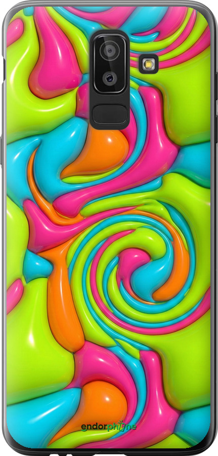 Силіконовий чехол Y2K Jelly Dream для Samsung Galaxy J8 2018 - 6780u-1511 изображение 