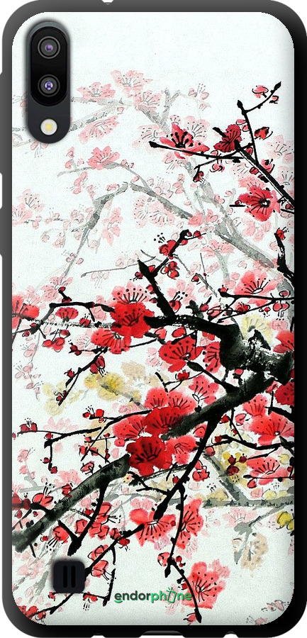 TPU чехол Квітучий кущ для Samsung Galaxy M10 - 831b-1661 изображение 