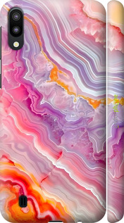 3D пластиковий матовий чехол Мрамор 2 для Samsung Galaxy M10 - 6307m-1661 изображение 