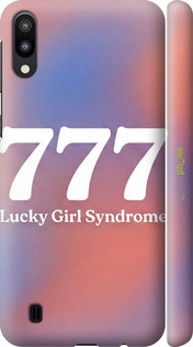 3D пластиковый матовый чехол 'Aesthetic Aura Gradient 777 Lucky Energy' для Samsung Galaxy M10 изображение 9