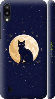 3D пластиковий матовий чехол Cute Cat Celestial/Witchy для Samsung Galaxy M10 - 6787m-1661 изображение 