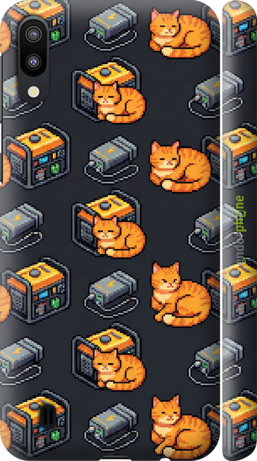 3D пластиковый матовый чехол Autonomous Zone для Samsung Galaxy M10 - 6771m-1661 изображение 