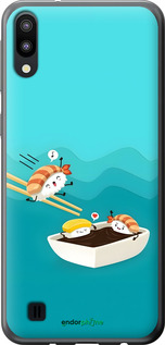 Силиконовый чехол Суши для Samsung Galaxy M10 - 6354u-1661 изображение 