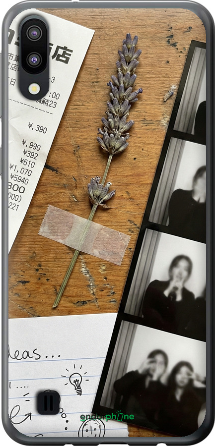 2D пластиковый чехол Aesthetic Scrapbook Collage для Samsung Galaxy M10 - 6773t-1661 изображение 