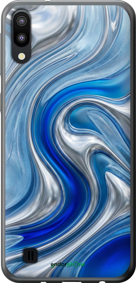 2D пластиковий чехол Liquid Chrome для Samsung Galaxy M10 - 6781t-1661 изображение 