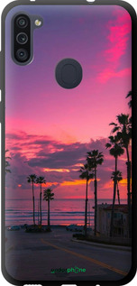 TPU чехол Пальмы для Samsung Galaxy A11 A115F - 5873b-2012 изображение 