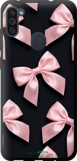 TPU чехол Coquette Ribbons Dark Coquette для Samsung Galaxy M11 M115F - 6767b-1905 изображение 