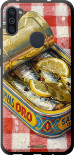 TPU чехол Vintage Sardine Tin Phone для Samsung Galaxy M11 M115F - 6772b-1905 изображение 
