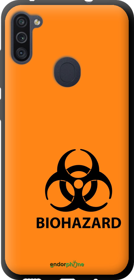 TPU чехол biohazard 33 для Samsung Galaxy A11 A115F - 4851b-2012 изображение 