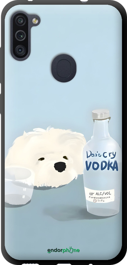 TPU чехол Пес водка для Samsung Galaxy M11 M115F - 6368b-1905 изображение 