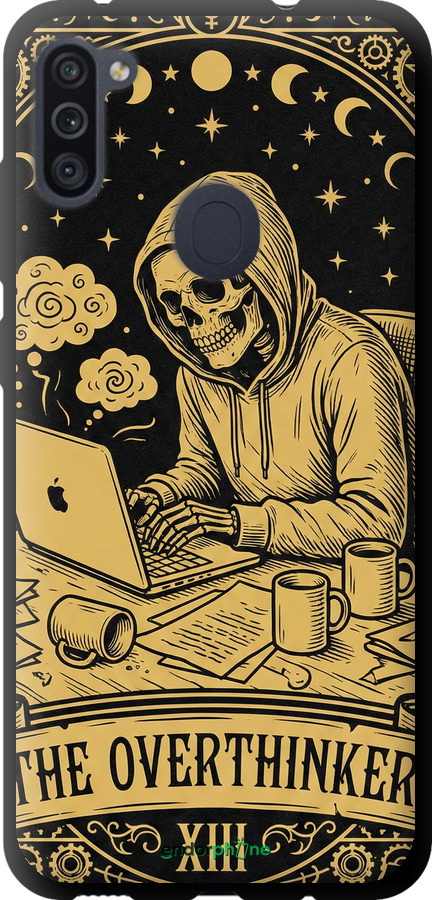 TPU чехол The Overthinker для Samsung Galaxy A11 A115F - 6774b-2012 изображение 