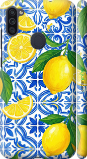 3D пластиковый матовый чехол Grocery Girl Italian Summer для Samsung Galaxy A11 A115F - 6766m-2012 изображение 