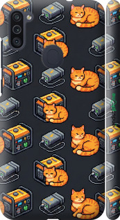 3D пластиковый матовый чехол 'Autonomous Zone' для Samsung Galaxy M11 M115F изображение 5