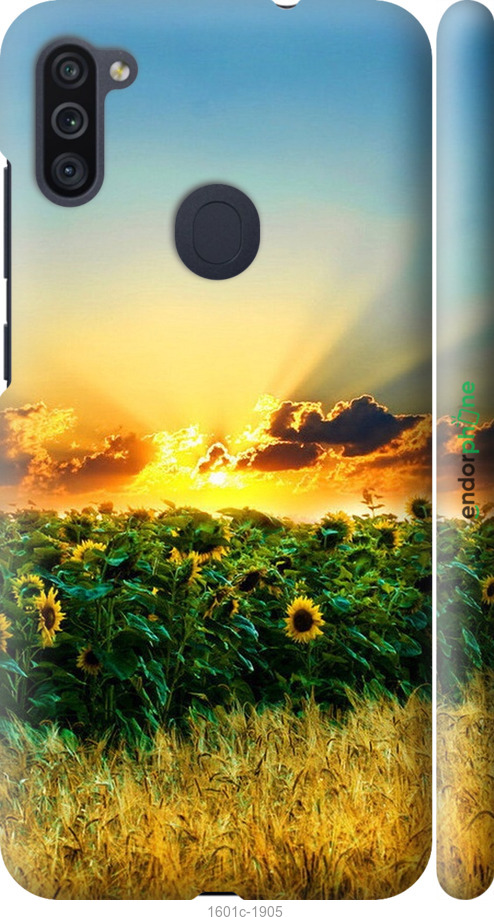 

3D пластиковий матовий чохол "Україна" для Samsung Galaxy M11 M115F